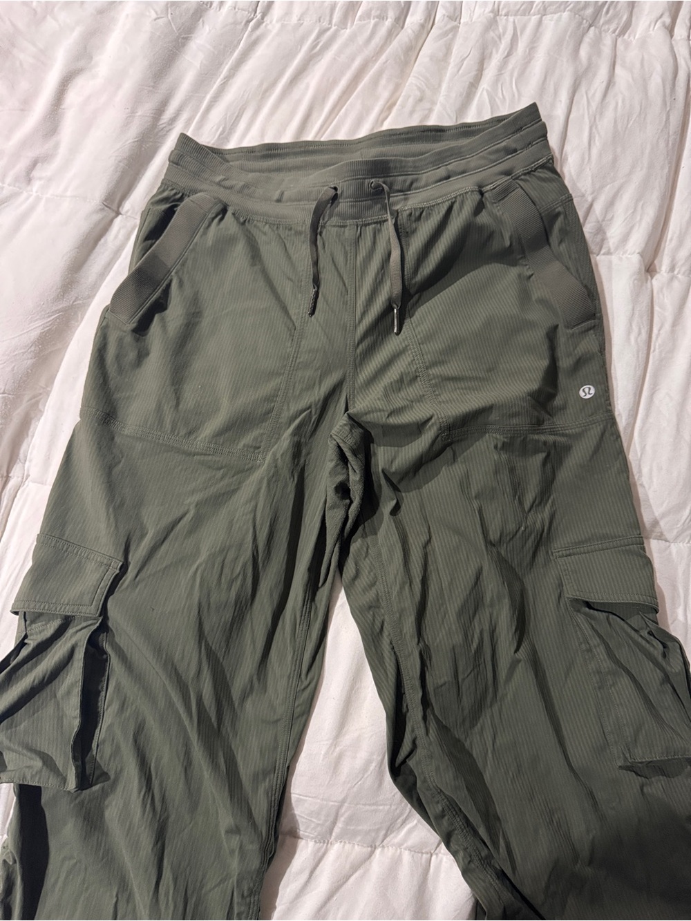 lululemon athletica Olive Green Women's Cargo Track Joggers